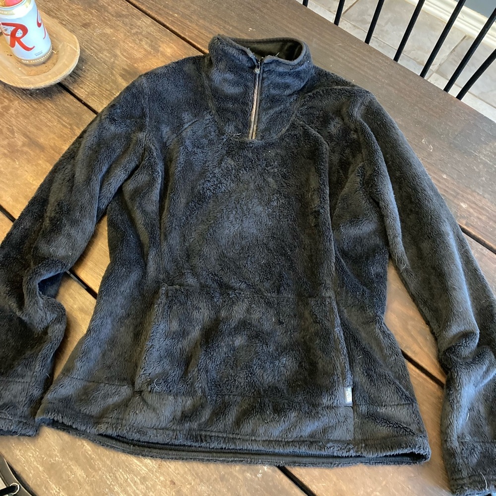 North Face 1/4 zip Fleece Pullover with pockets!!